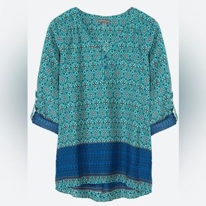 Market & Spruce Crescenta Henley Top-Size L